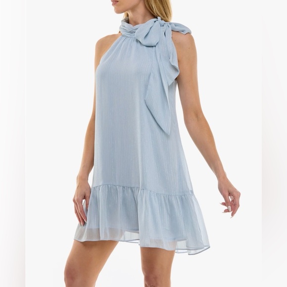 Nordstrom Dresses & Skirts - Nordstrom Socialite Neck Tie Halter Minidress NWT. Large
